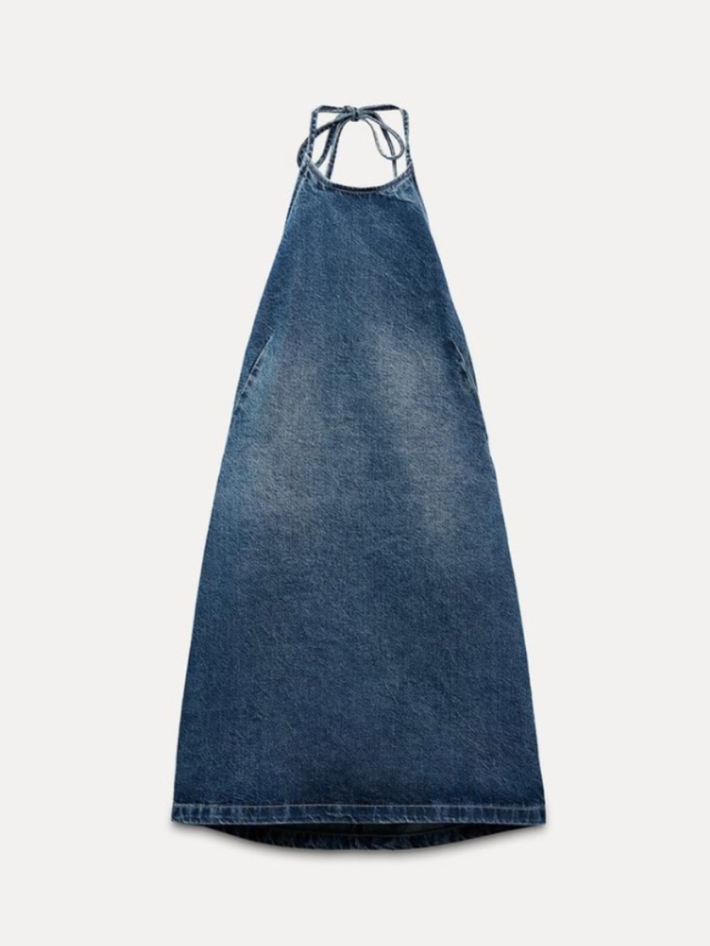 ZARA Denim TRF dress
